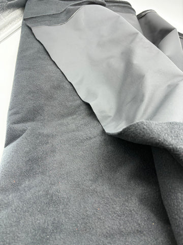 Double face Fleece - Black/Black