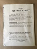 #325 TEE-WITH A TWIST