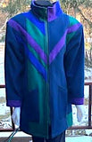 VISION IN NAVY, GREEN, PURPLE PARKA