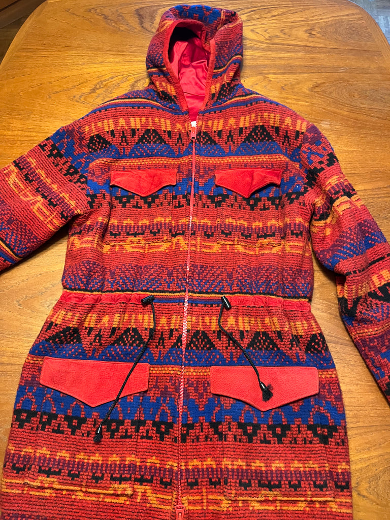 Women's navajo 2025 blanket coat