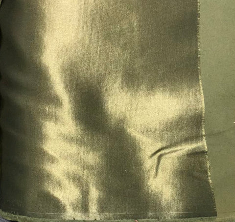 Kasha Satin Lining HUNTER GREEN