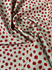 Spanish Cotton - Poppies