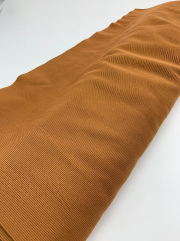 HEAVYWEIGHT NYLON RIBBING - LIGHT BROWN