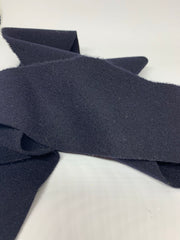 Melton wool velour- Dark Navy