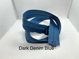 Non-separating zipper (closed end)
