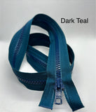 Separating zipper (open end) - One way 14" / 35cm