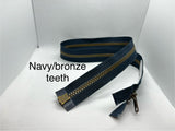 Separating zipper (open end) - One way 18" / 45cm