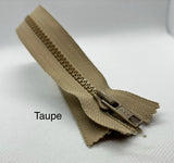 Separating zipper (open end) - Two way 22"/55cm