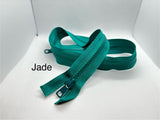 Non-separating zipper (closed end)
