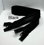 Separating zipper (open end) - One way 18" / 45cm