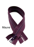Non-separating zipper (closed end)