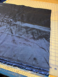 Stretch Iridescent Nylon/Taffeta - Navy Blue