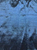 Stretch Iridescent Nylon/Taffeta - Navy Blue