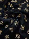 Black & Gold Velour