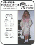 #544  YOUTH'S DESIGNER DUFFLE