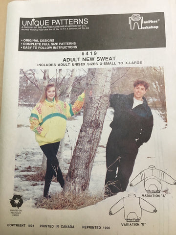 #419 NEW SWEAT