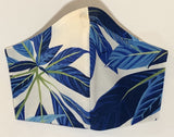Blue tropical - FACE MASK