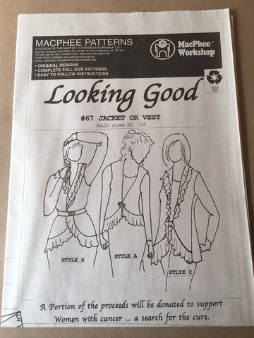 #67 LOOKING GOOD JACKET/VEST
