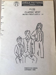 #125 CLASSIC VEST YOUTH