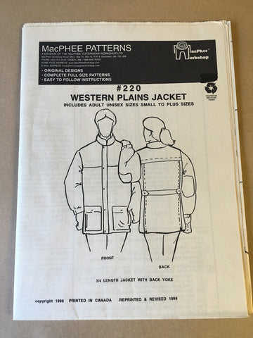 #220 WESTERN PLAINS JACKET