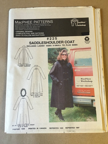 #225 SADDLE-SHOULDER COAT