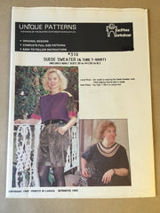 #310 SUEDE SWEATER