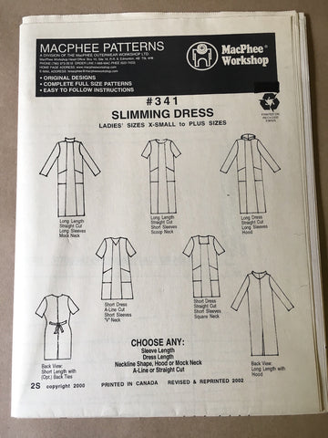 #341 SLIMMIMG DRESS