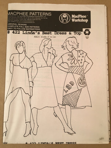 #422 LINDA'S BEST DRESS & TOP