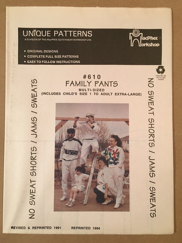 #610 FAMILY PANTS