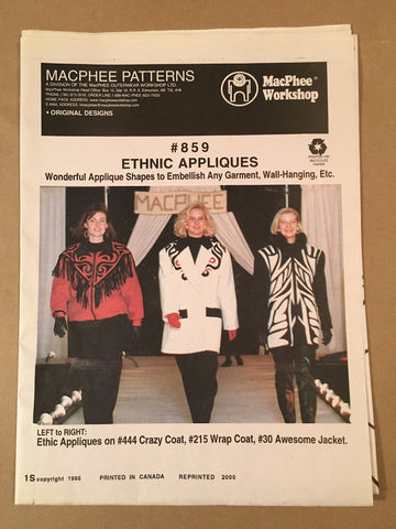 #859 ETHNIC APPLIQUE