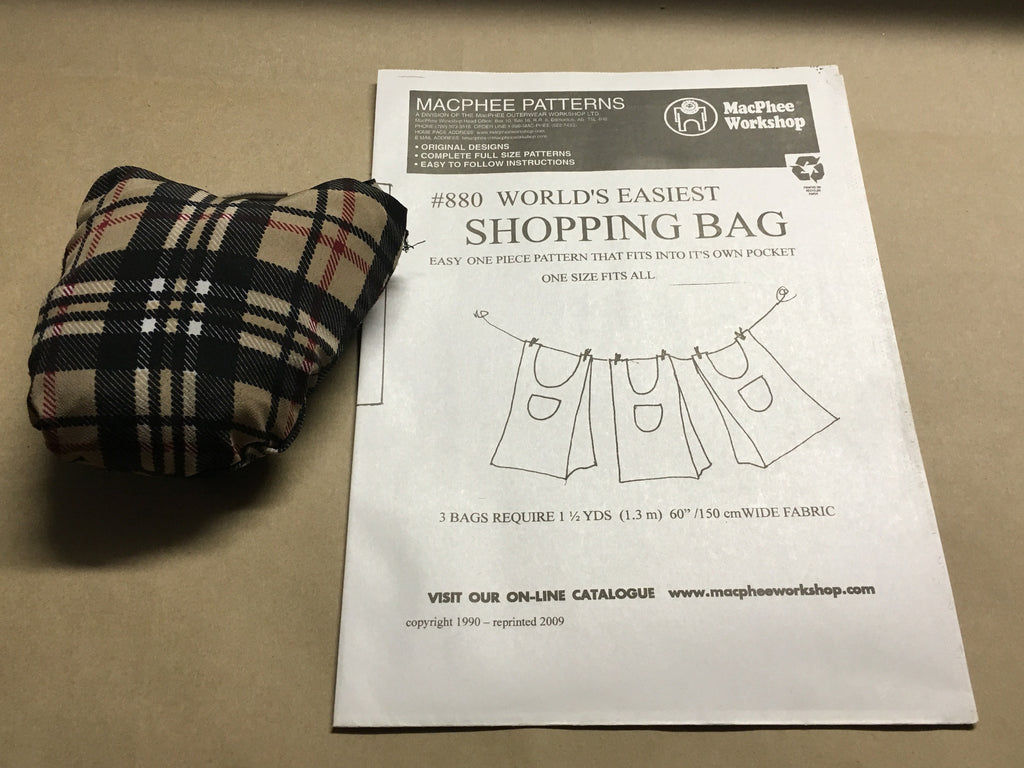 Worlds Easiest Shopping Bag Kit Macphee Workshop