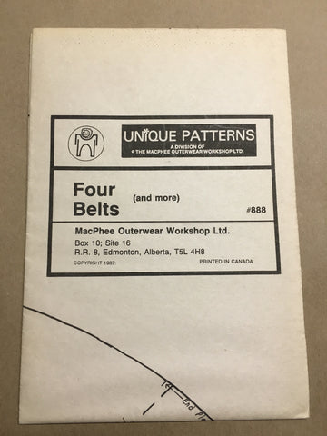 #888 FOUR BELTS (AND MORE)