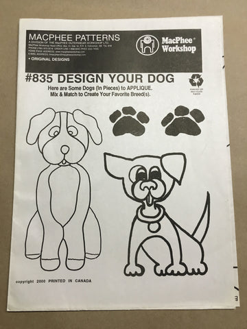 #835 DESIGN YOUR DOG