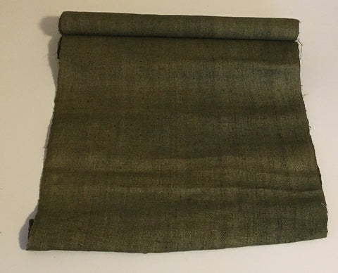 Army Green - Hemp Fabric
