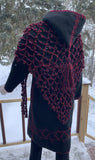 SOLD Ethnic Inspired Long Coat & Shawl