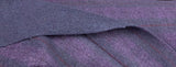 Plaid Double Faced Wool Purple/Navy