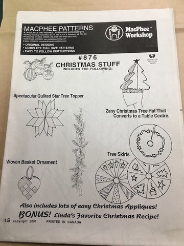 #876 CHRISTMAS STUFF