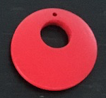 Red Small Flat Beads
