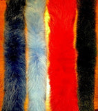 Dyed Fox Fur Hood Pieces