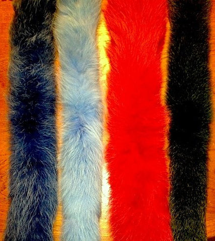 Dyed Fox Fur Hood Pieces – MacPhee WorkShop