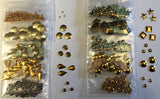 Metals - 500 pieces - multiple colour options
