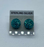 Sparkle Stud Earrings 10mm
