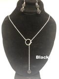 Sparkle Loop Thru Necklace