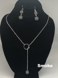 Sparkle Loop Thru Necklace