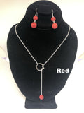 Sparkle Loop Thru Necklace