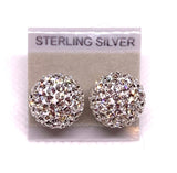 Sparkle Stud Earrings 12mm