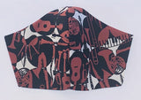 Musical instruments Brown - FACE MASK