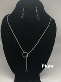 Sparkle Loop Thru Necklace