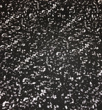 Poly Print Blk/White Splash