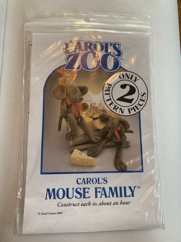 Carol's Zoo MOUSE FAMILY